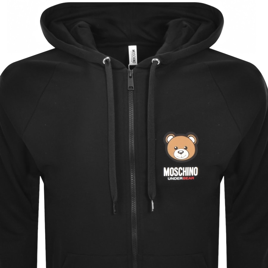 Image number 2 for Moschino Teddybear Hoodie Black