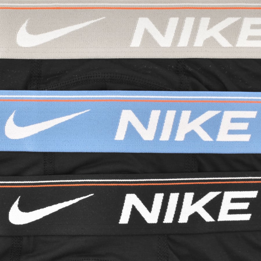 Image number 5 for Nike 3 Pack Boxer Briefs Black
