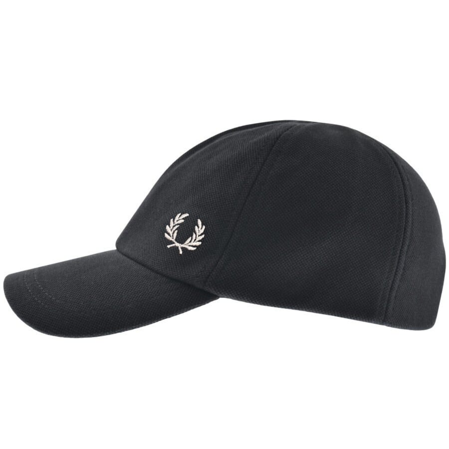 Image number 2 for Fred Perry Pique Classic Cap Navy