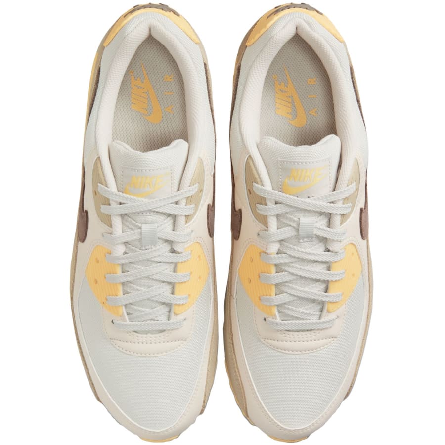 Image number 3 for Nike Air Max 90 Trainers Grey