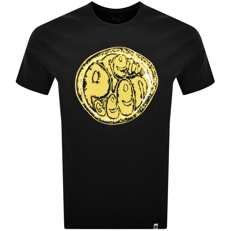 Image number 1 for Pretty Green Citrus Sunshine T Shirt Black