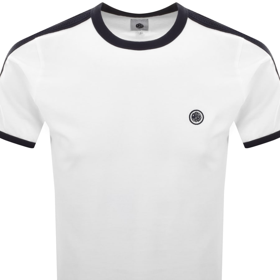 Image number 3 for Pretty Green Denton T Shirt White