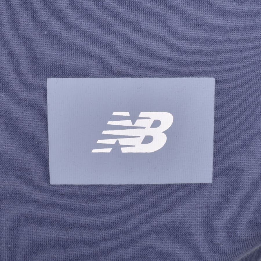 Image number 3 for New Balance Logo T Shirt Blue