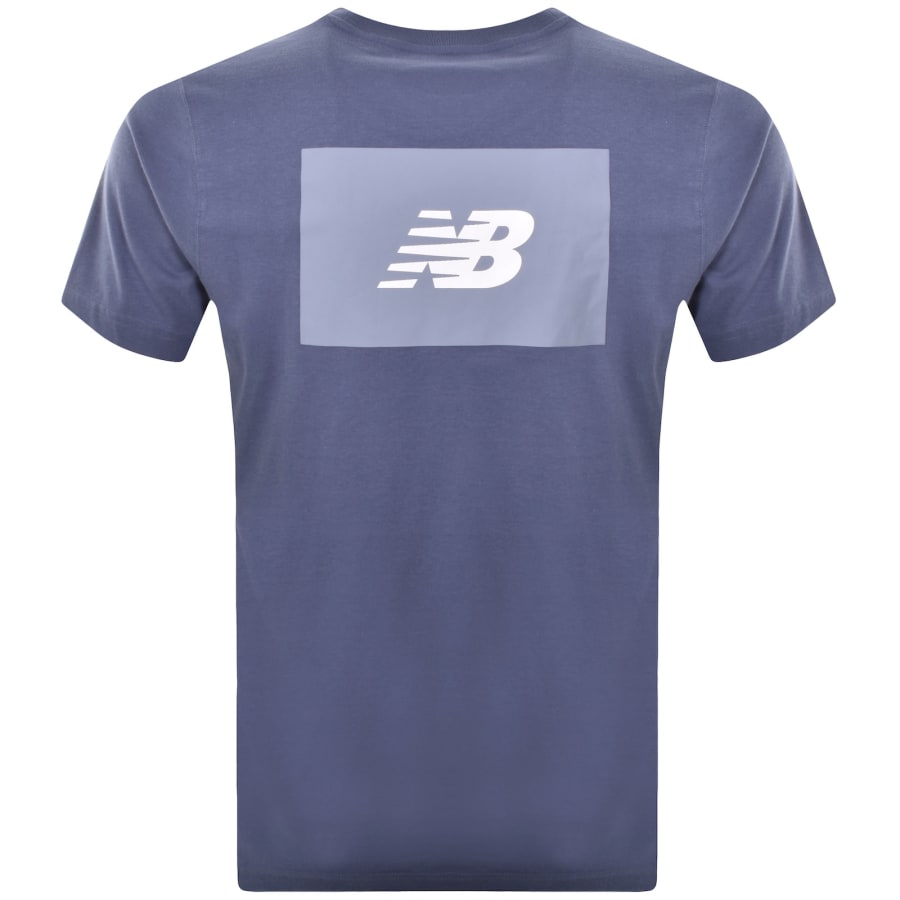 Image number 5 for New Balance Logo T Shirt Blue