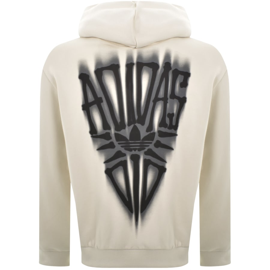 Image number 5 for adidas Originals Skeleton Hoodie Off White