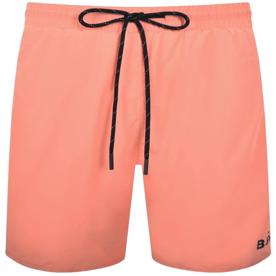 Image number 2 for BOSS Starfish Swim Shorts Orange