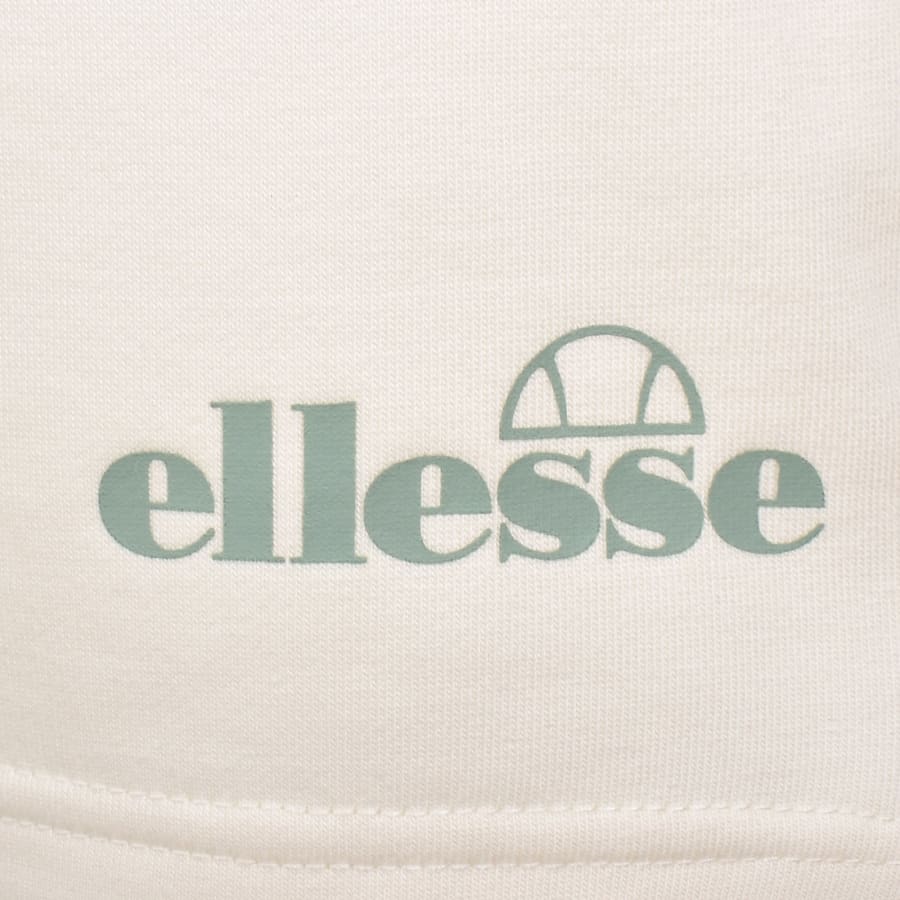 Image number 3 for Ellesse Molla Jersey Shorts Off White