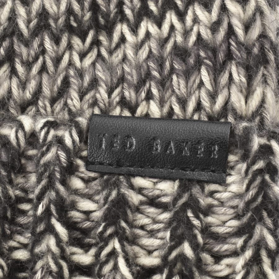 Image number 3 for Ted Baker Richiis Beanie Hat Grey