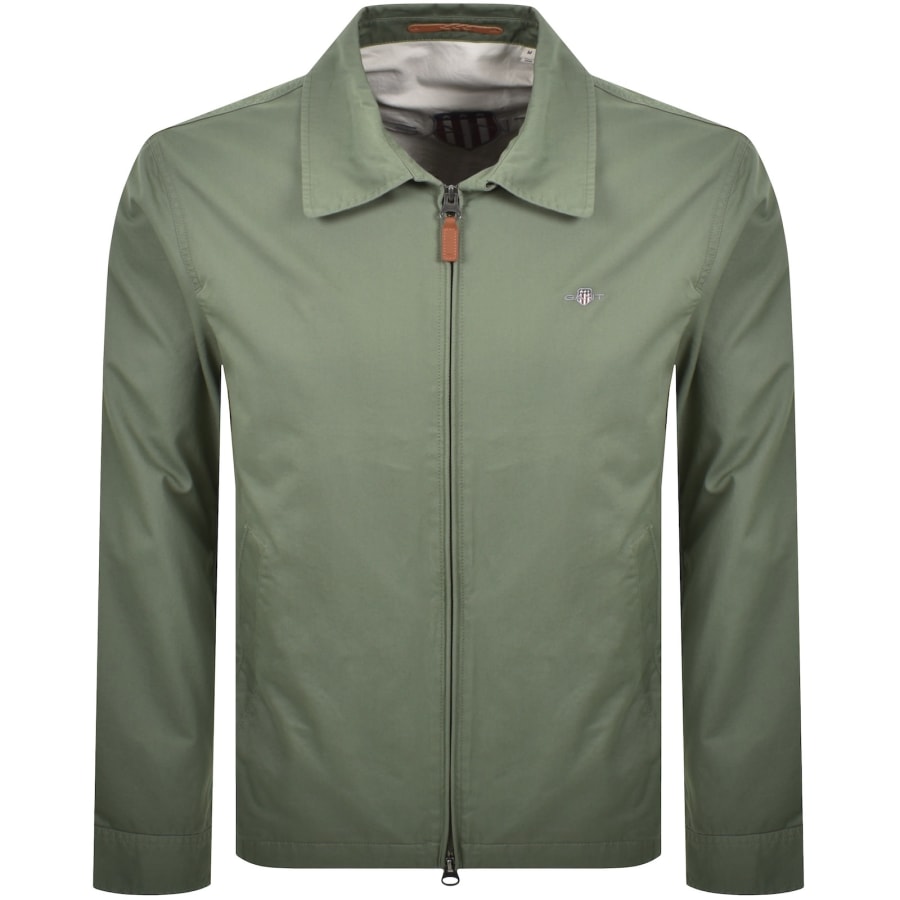 Image number 1 for Gant Windcheater Jacket Kalamata Green