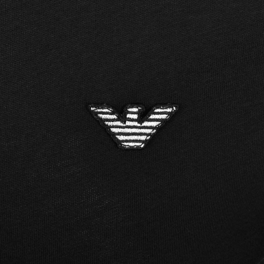 Image number 3 for Emporio Armani Beachwear Crew Neck T Shirt Black