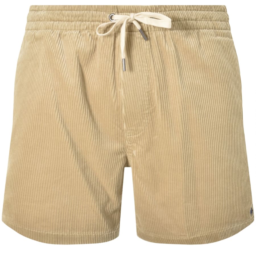 Image number 1 for Ralph Lauren Corduroy Shorts Beige