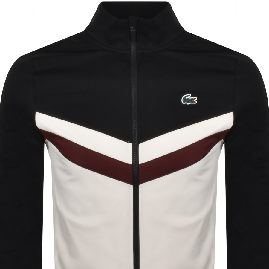 Image number 2 for Lacoste Full Zip Sweatshirt Black