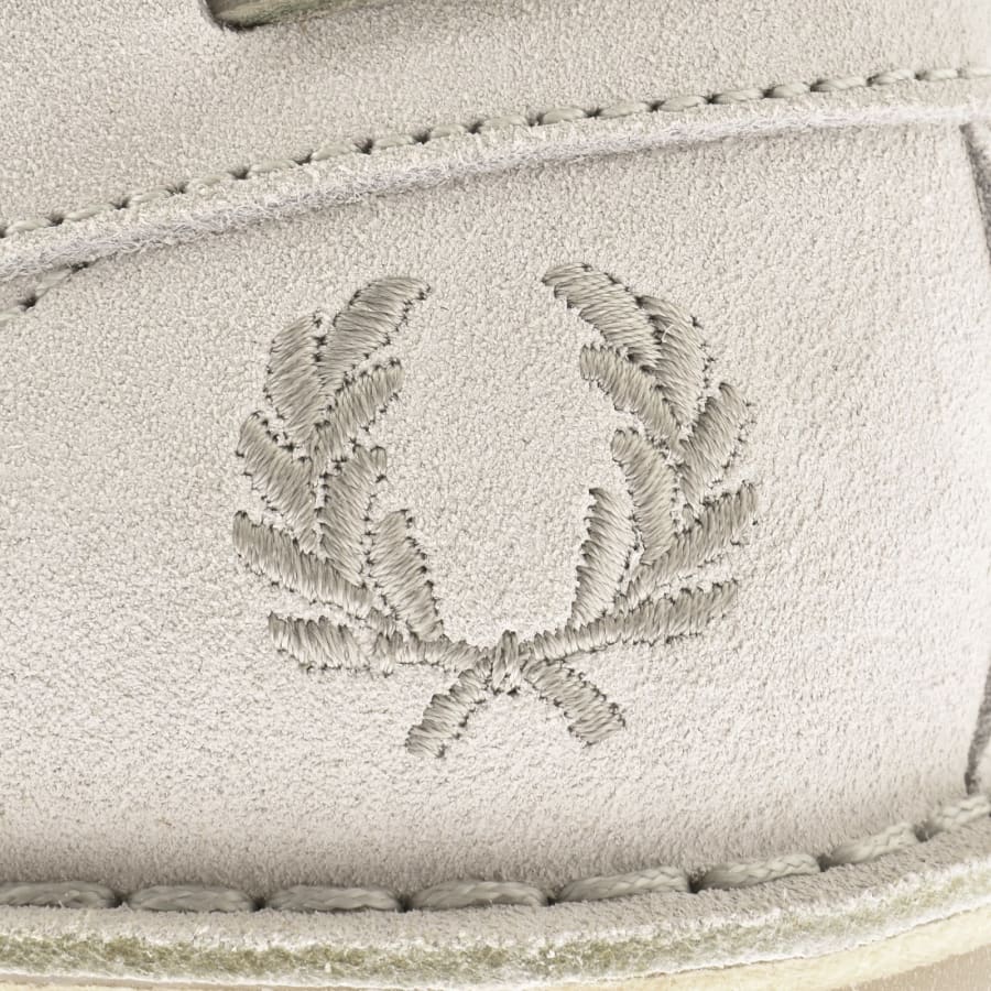 Image number 4 for Fred Perry Meaden Suede Shoe Grey