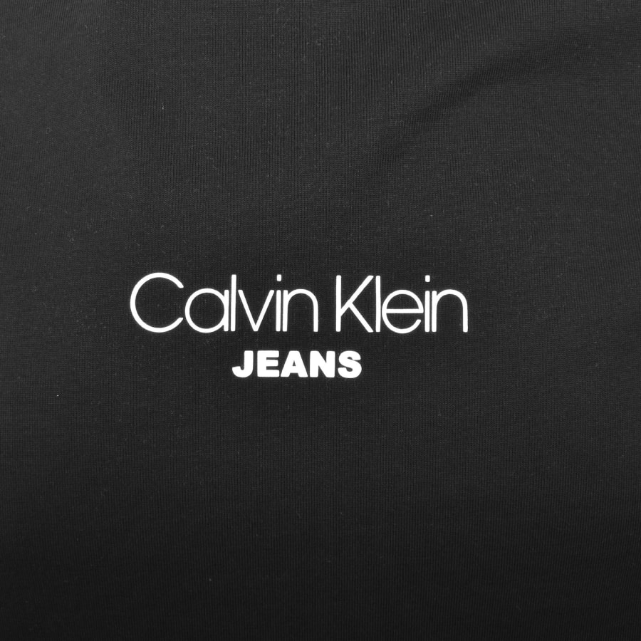 Image number 3 for Calvin Klein Jeans Relaxed Fit T Shirt Black