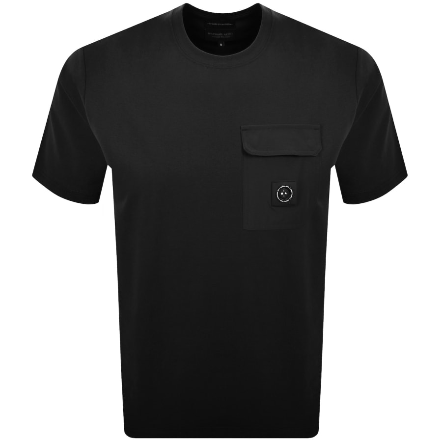 Image number 1 for Marshall Artist Aksu Pocket T Shirt Black
