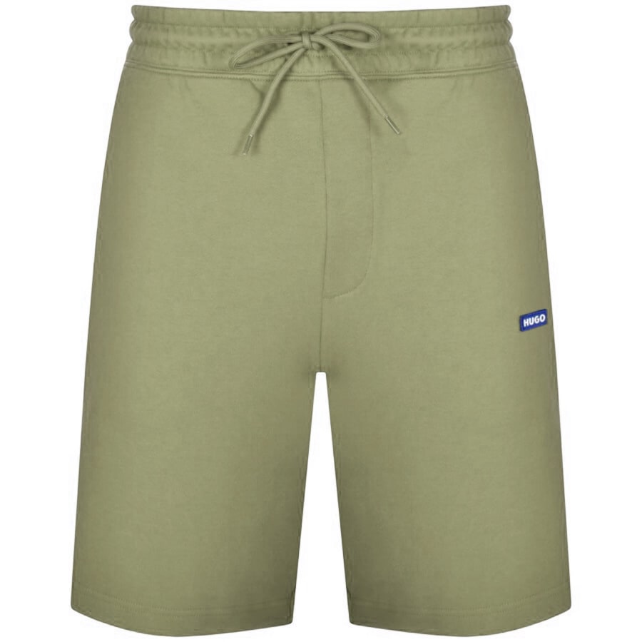 Image number 1 for HUGO Blue Nasensio Shorts Green