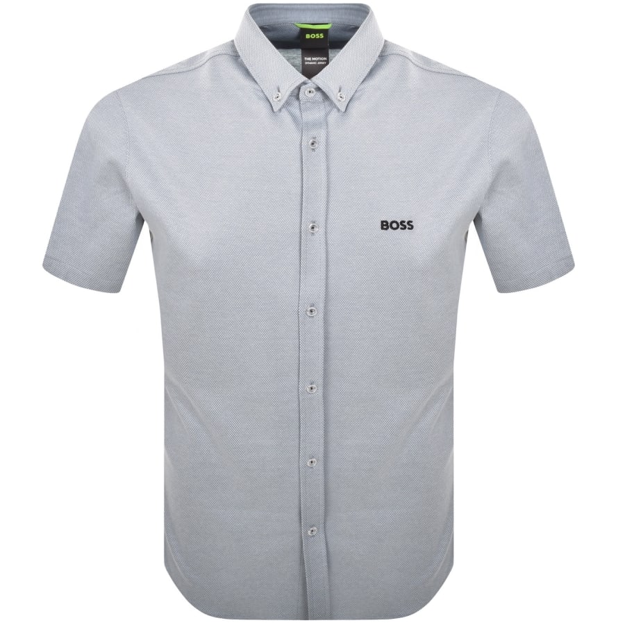 Image number 1 for BOSS Motion Regular Fit Shirt Grey
