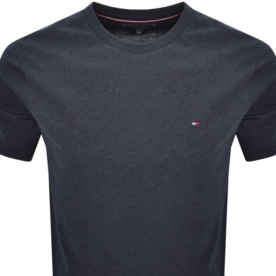 Image number 2 for Tommy Hilfiger Heather T Shirt Blue