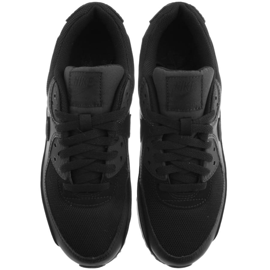Image number 3 for Nike Air Max 90 Trainers Black