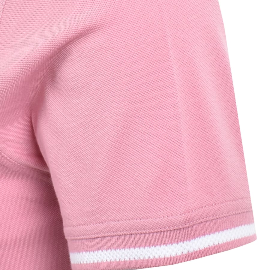 Image number 5 for Barbour Ferrybridge Tailored Polo T Shirt Pink