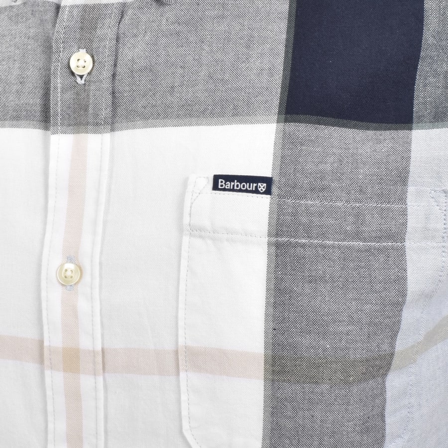Image number 3 for Barbour Douglas Short Sleeved Shirt Green