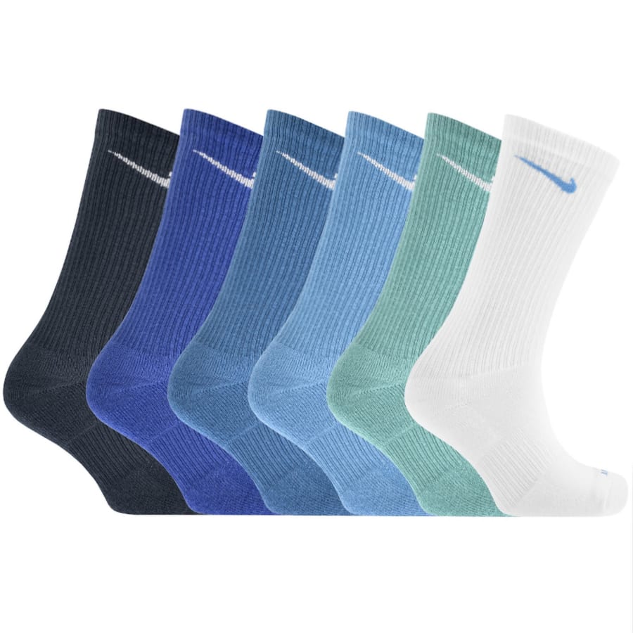 Image number 1 for Nike Training 6 Pack Everday Plus Crew Socks