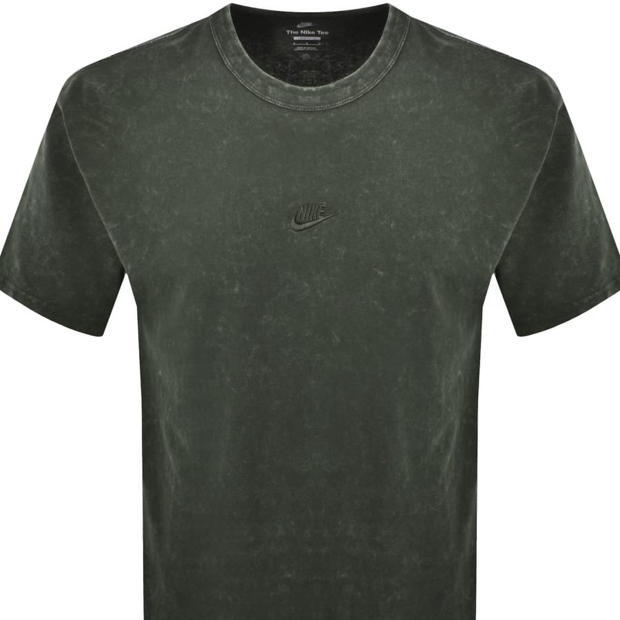 Image number 2 for Nike Crew Neck Max 90 T Shirt Green