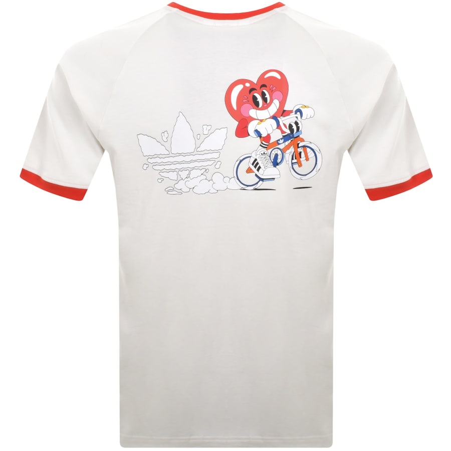 Image number 5 for adidas Originals Made By Nelson T Shirt White