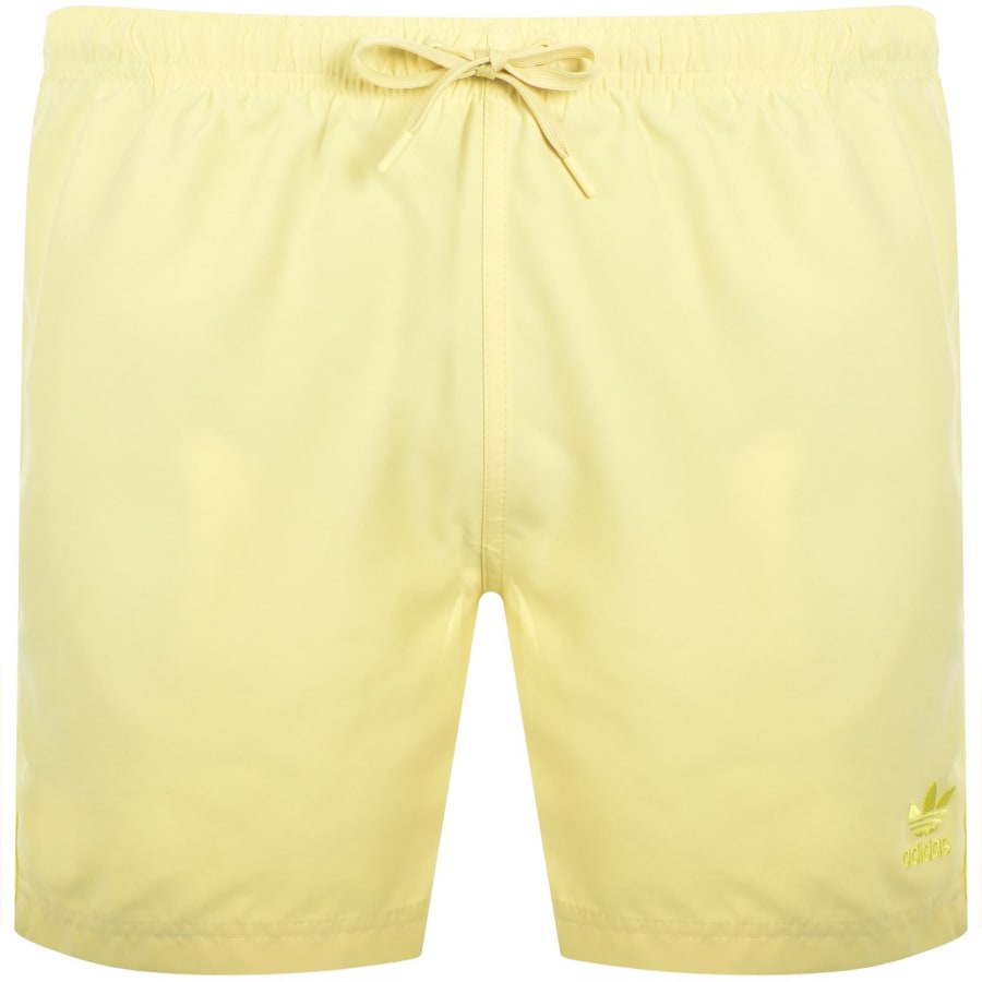 Image number 2 for adidas Originals Swim Shorts Yellow