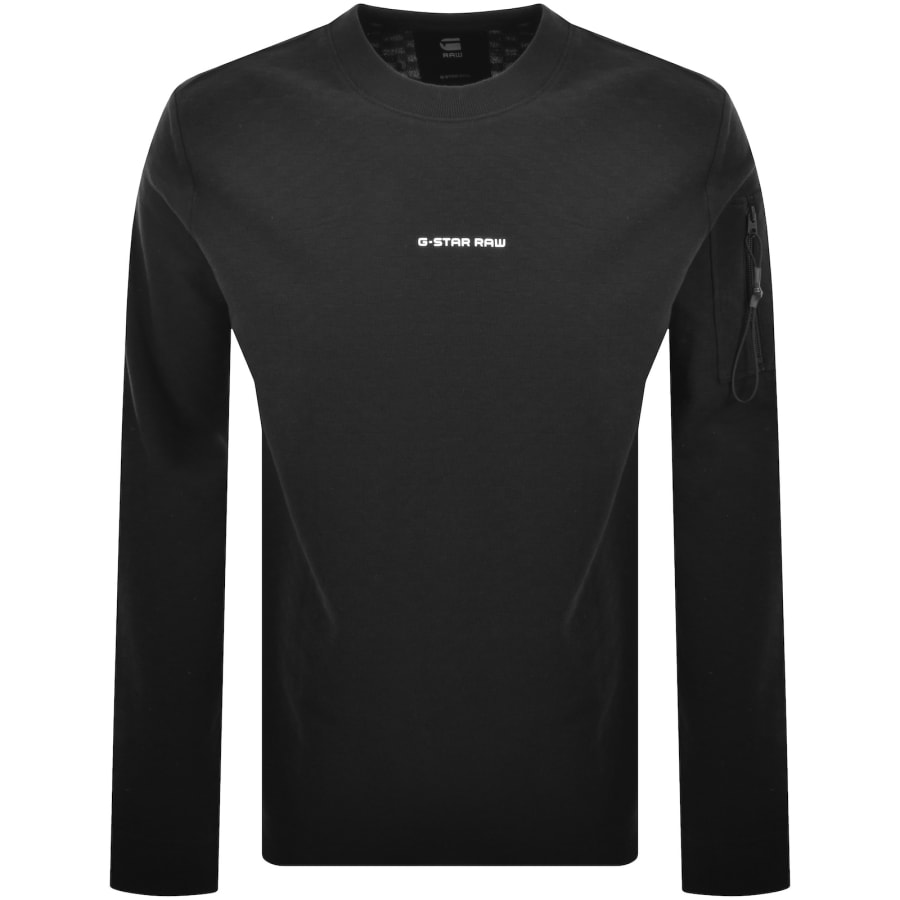 Image number 1 for G-Star Tweeter Long Sleeve T Shirt Black
