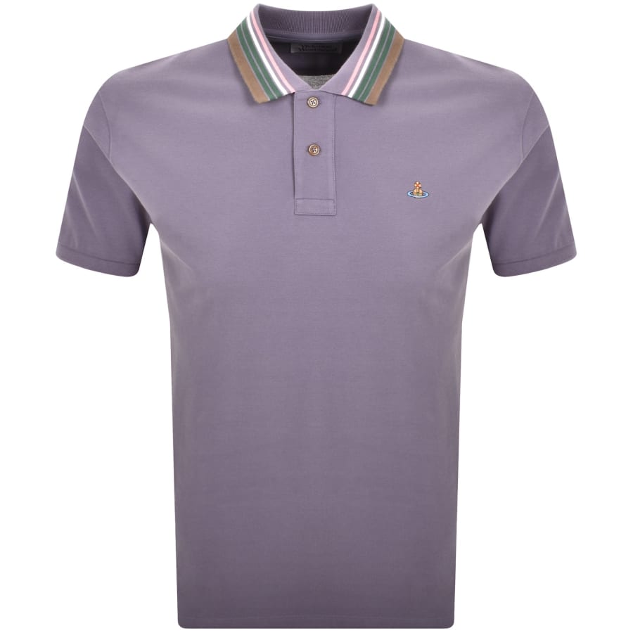 Image number 1 for Vivienne Westwood Classic Polo T Shirt Purple