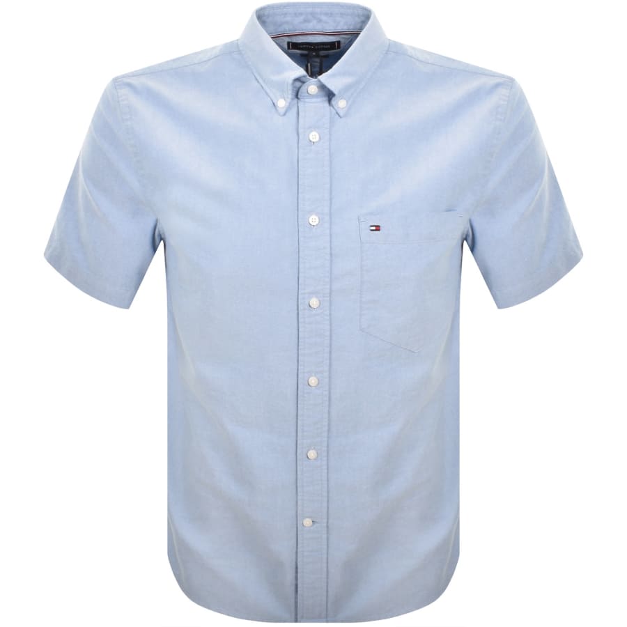 Image number 1 for Tommy Hilfiger Heritage Oxford Shirt Blue