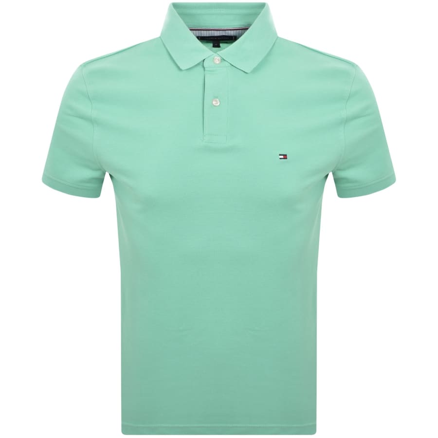 Image number 1 for Tommy Hilfiger Regular Fit 1985 Polo T Shirt Green