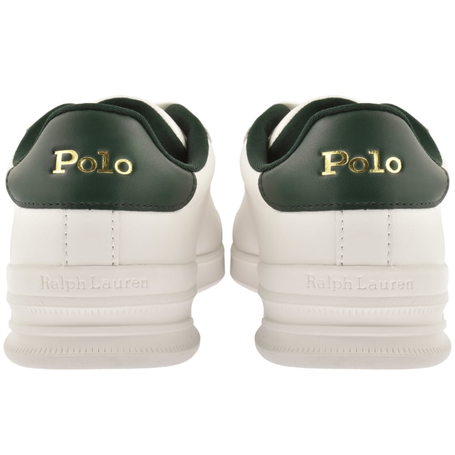 Image number 2 for Ralph Lauren Heritage Court II Trainers White