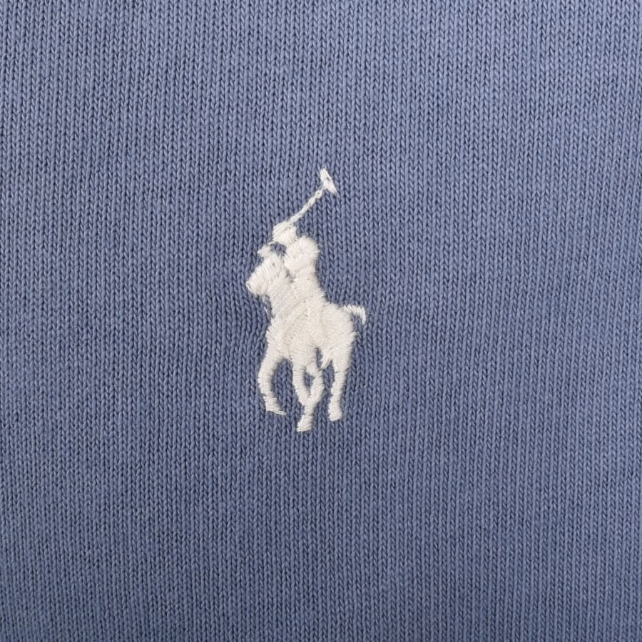 Image number 4 for Ralph Lauren Logo Crew Neck T Shirt Blue