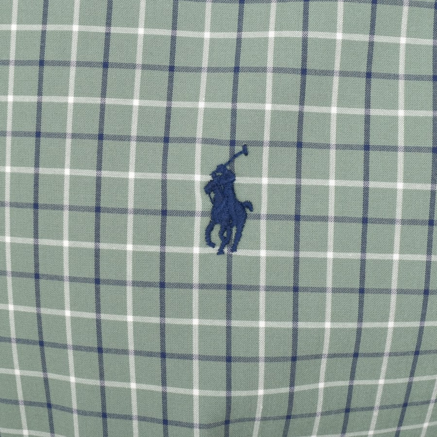 Image number 3 for Ralph Lauren Check Long Sleeve Shirt Green