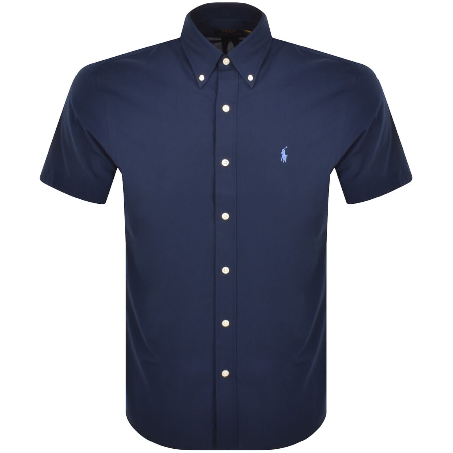Image number 1 for Ralph Lauren Short Sleeve Shirt Navy