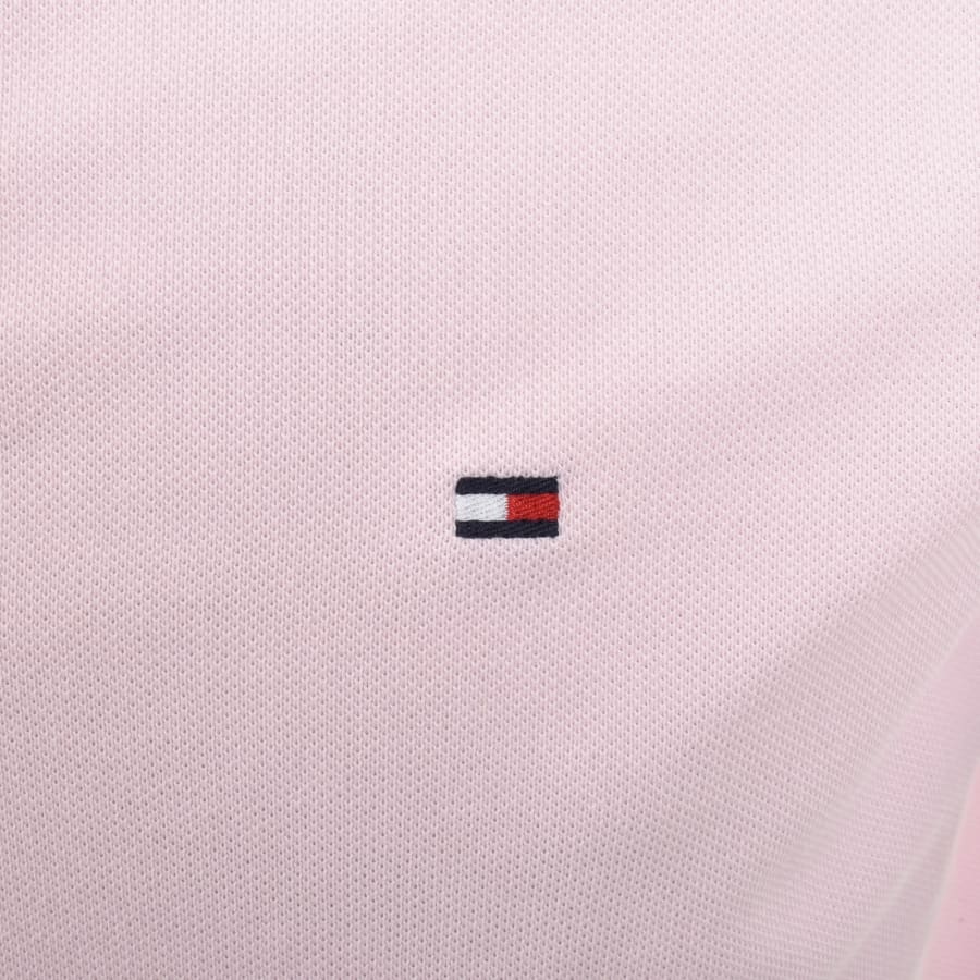 Image number 3 for Tommy Hilfiger Placket Interest Polo Pink