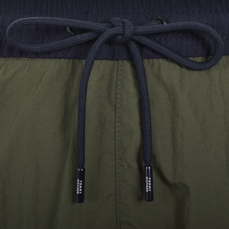 Image number 5 for Tommy Hilfiger Slim Fit Swim Shorts Green