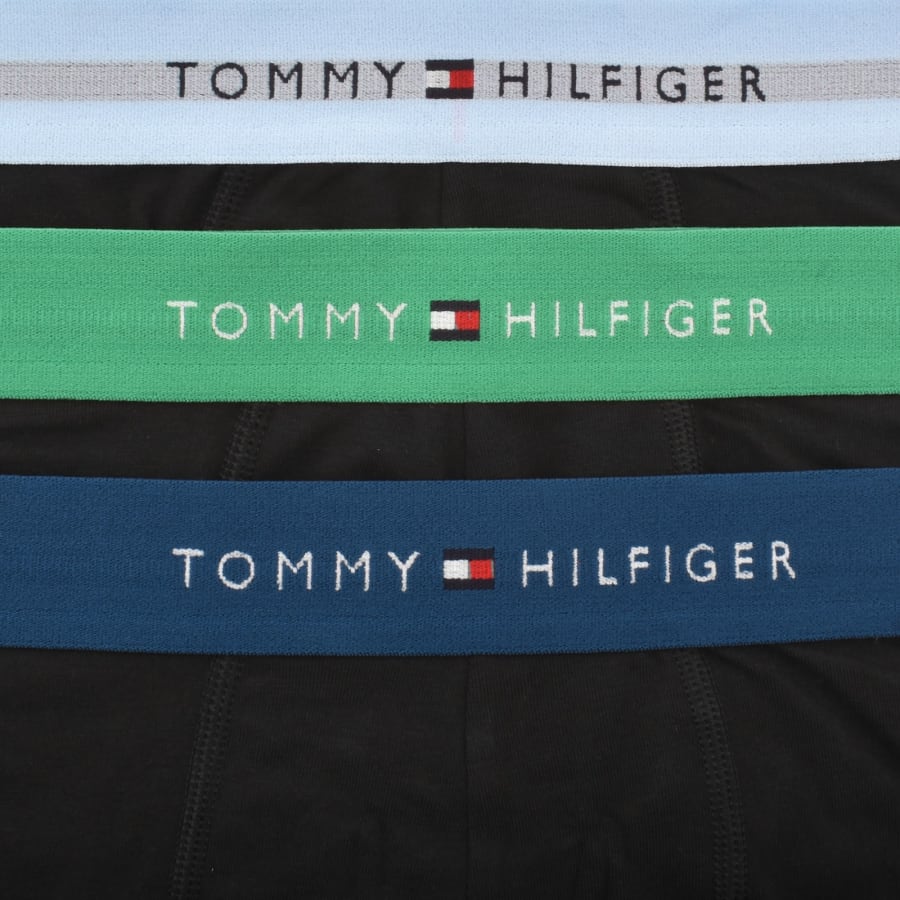 Image number 5 for Tommy Hilfiger Underwear 3 Pack Trunks Black