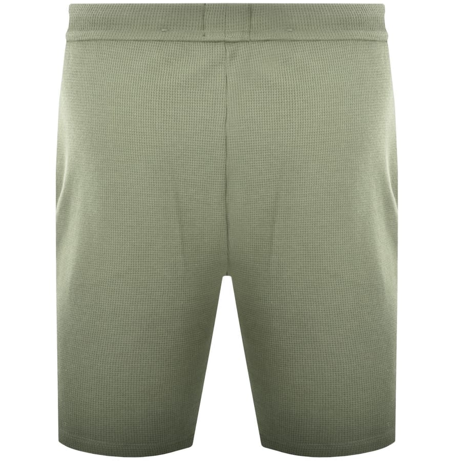Image number 3 for BOSS Waffle Shorts Green