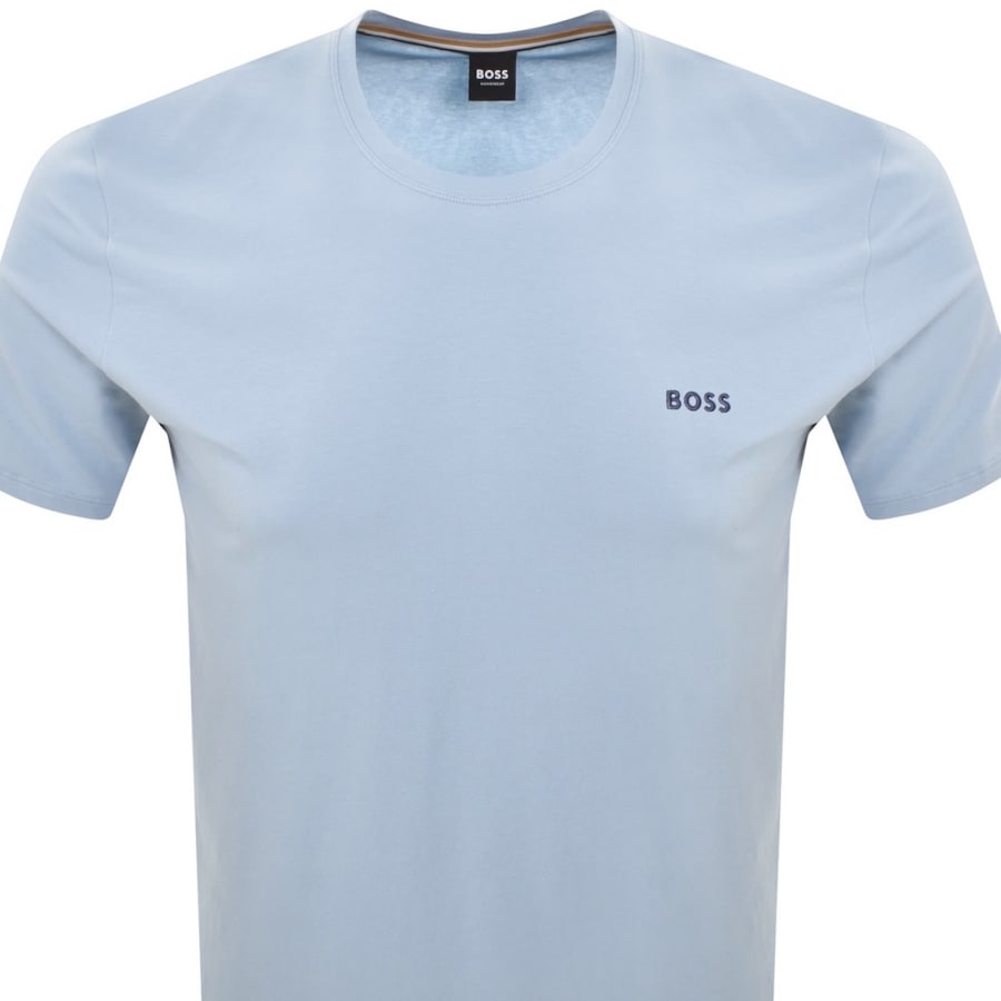 Image number 2 for BOSS Mix And Match T Shirt Blue