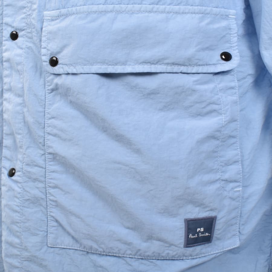 Image number 3 for Paul Smith Unlined Overshirt Blue