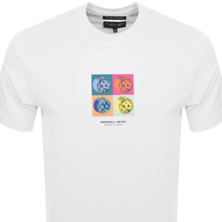 Image number 2 for Marshall Artist 3D Siren T Shirt White