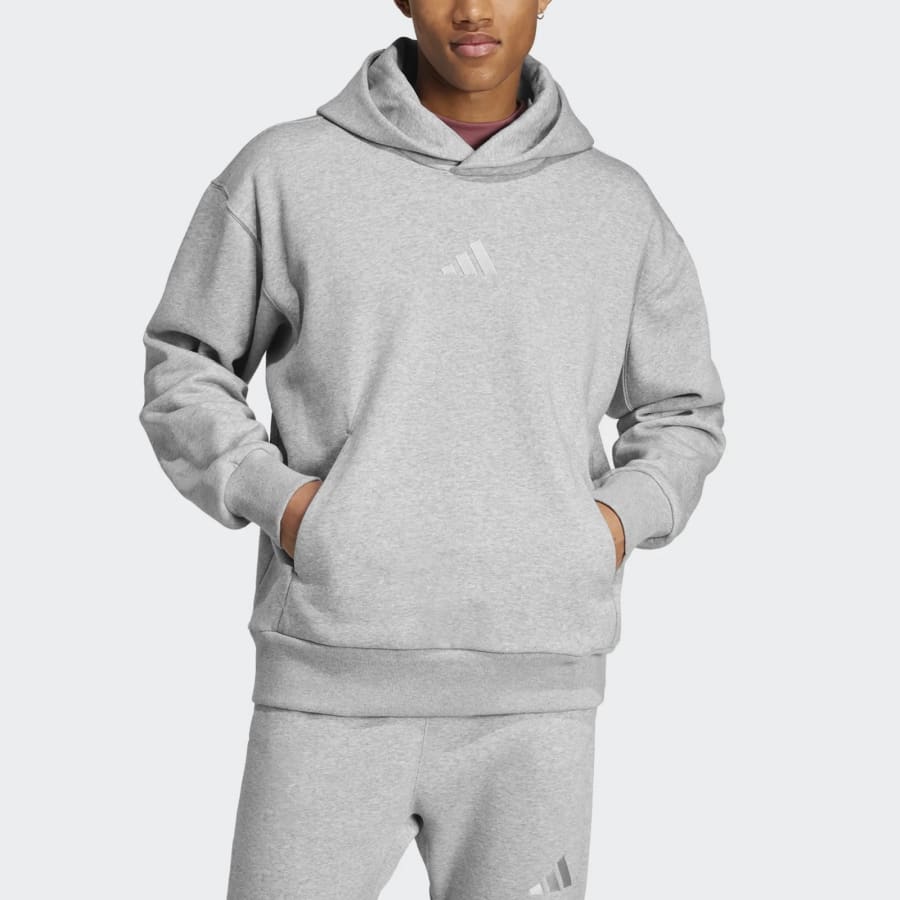 Image number 5 for adidas Sportswear All SZN Hoodie Grey
