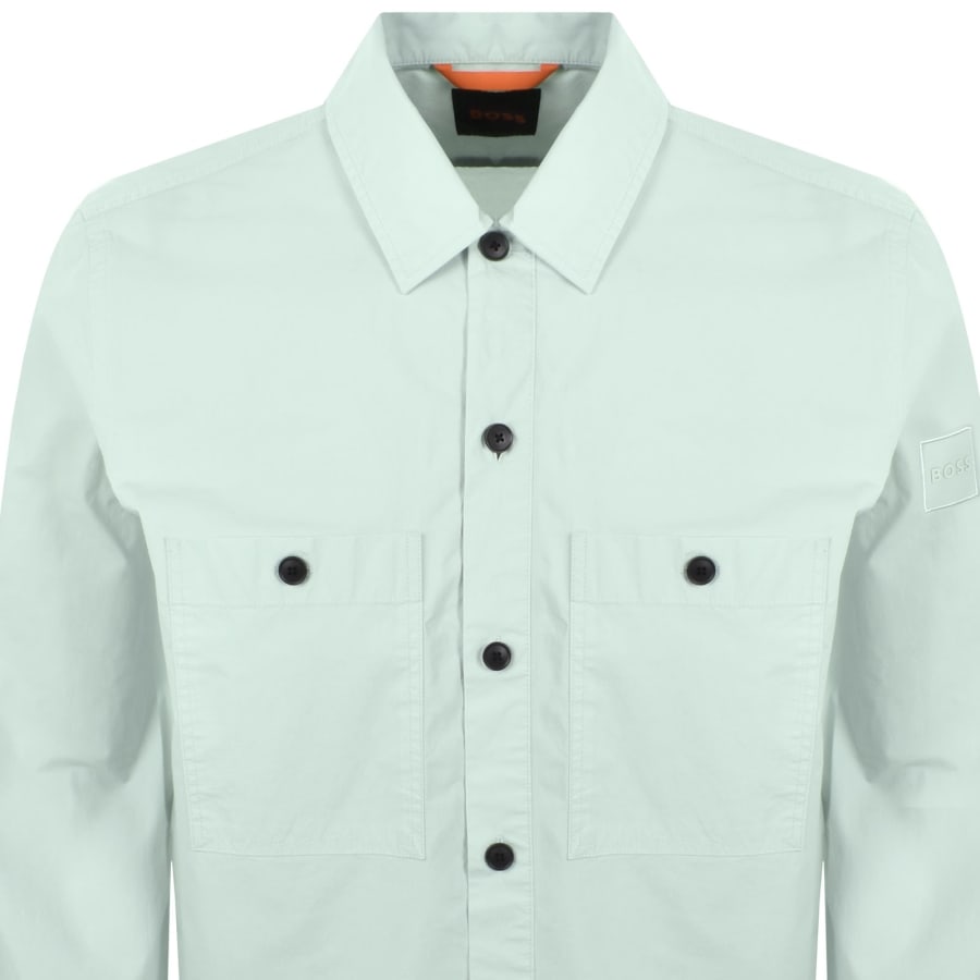 Image number 3 for BOSS Locky 2 Overshirt Pastel Blue