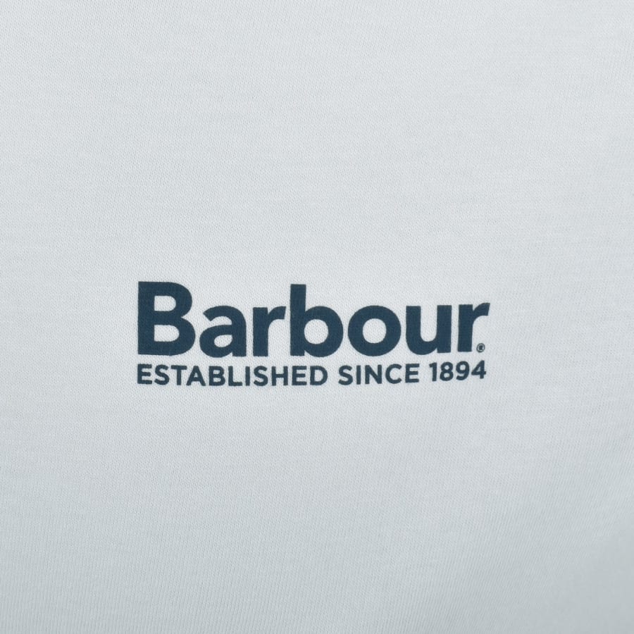 Image number 4 for Barbour Moonwell T Shirt Bleached Blue