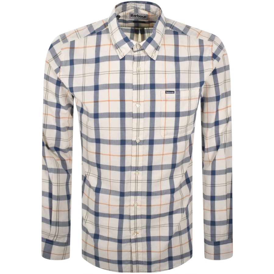 Image number 1 for Barbour Rawley Shirt Sea Haze Tartan