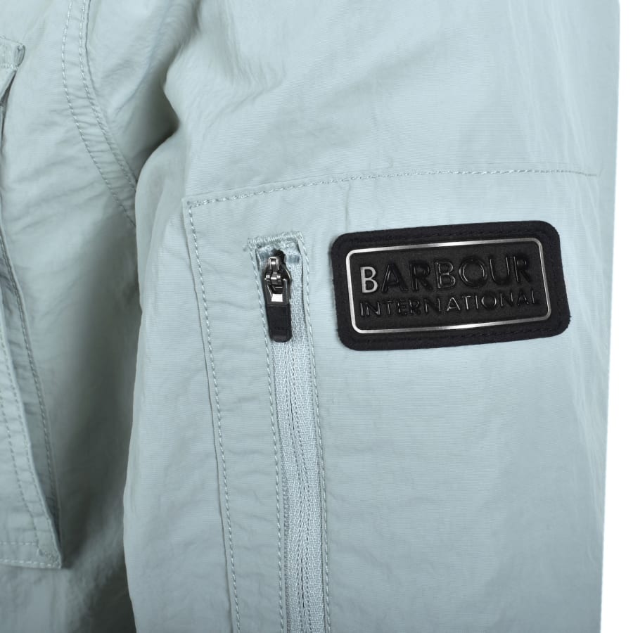 Image number 4 for Barbour International Scots Overshirt Grey