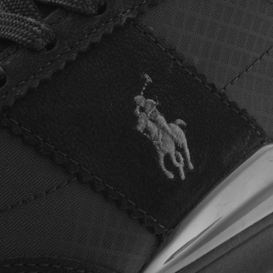 Image number 5 for Ralph Lauren Train 89 Trainers Black
